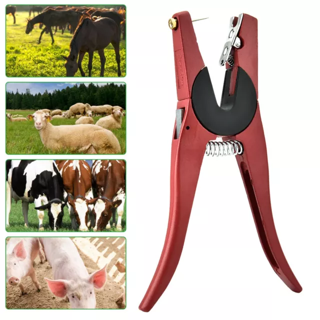 For Cow Sheep Goat Farm Animals Reda Chu Pig Cattle Ear Tag Plier Livestock Tool