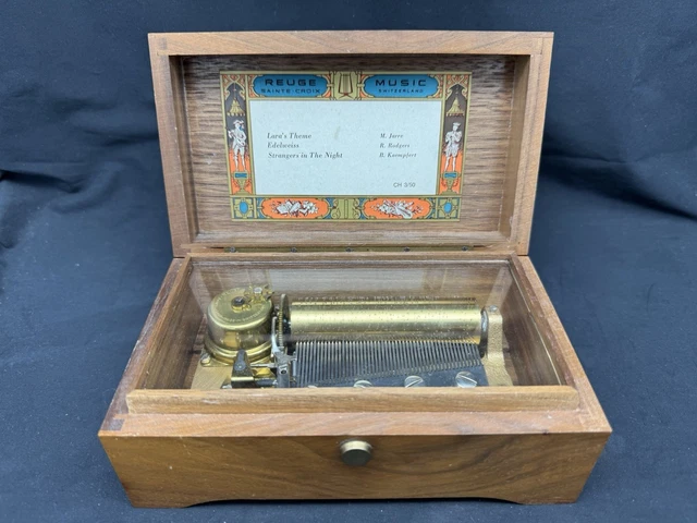 REUGE R.M.S TITANIC Rose's Music Box REUGE R.M.S. TITANIC Rose's