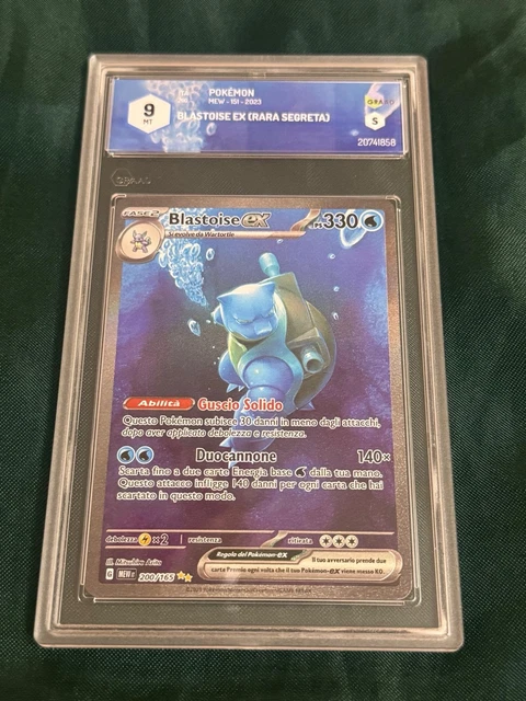 Blastoise EX - MEW 200/165 IT - Illustrazione Speciale Rara