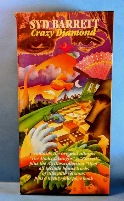 SYD BARRETT • Crazy Diamond • 3 Cd Box Set • U.k. Harvest