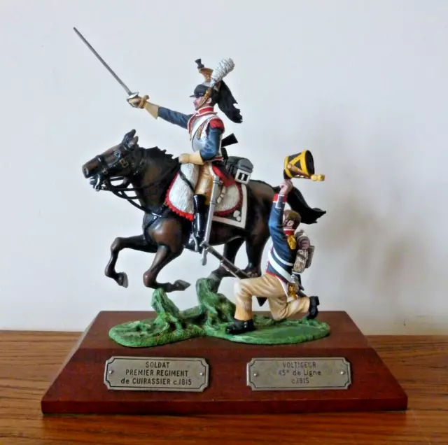 Charles C Stadden Mounted Figure Soldat Premier Reg. De Cuirassier & Voltigeur