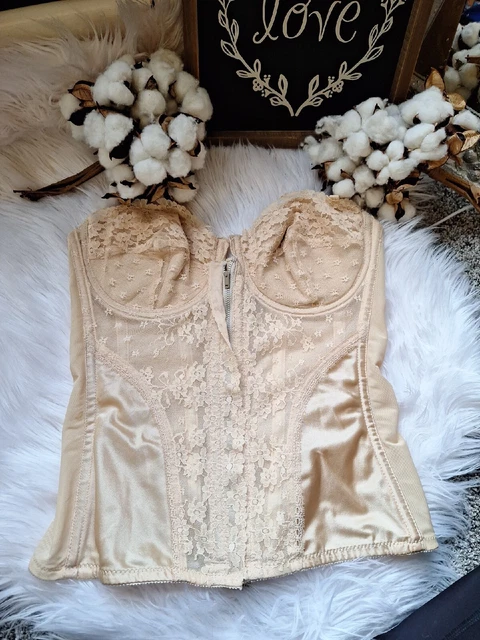Vintage 1970s Fredericks Of Hollywood Corset Bustier Lingerie 38C