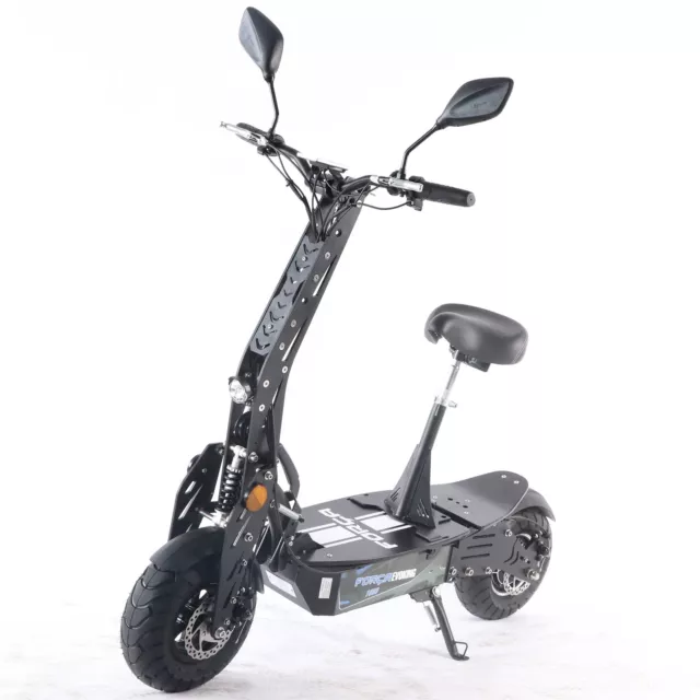 EScooter E-Scooter 1000W Rodillo Eléctrico FORCA Evoking 45 kmh AUTORIZACIÓN DE CARRETERA 2