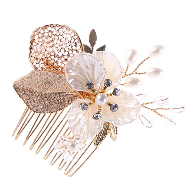 Bride Insert Comb Women Hair Accessory Crystal Rhinestone Pin Wedding