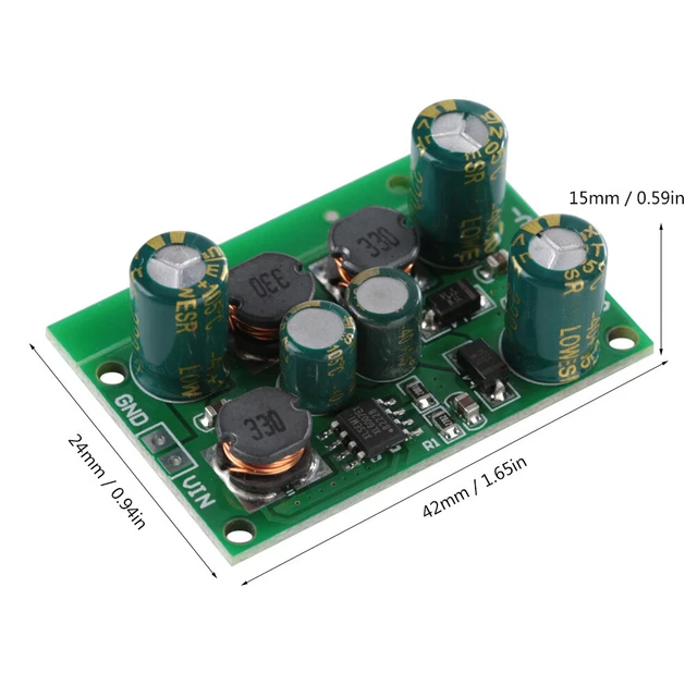 (Tensione di uscita ±9VDC) DC Boost convertitore negativo positivo