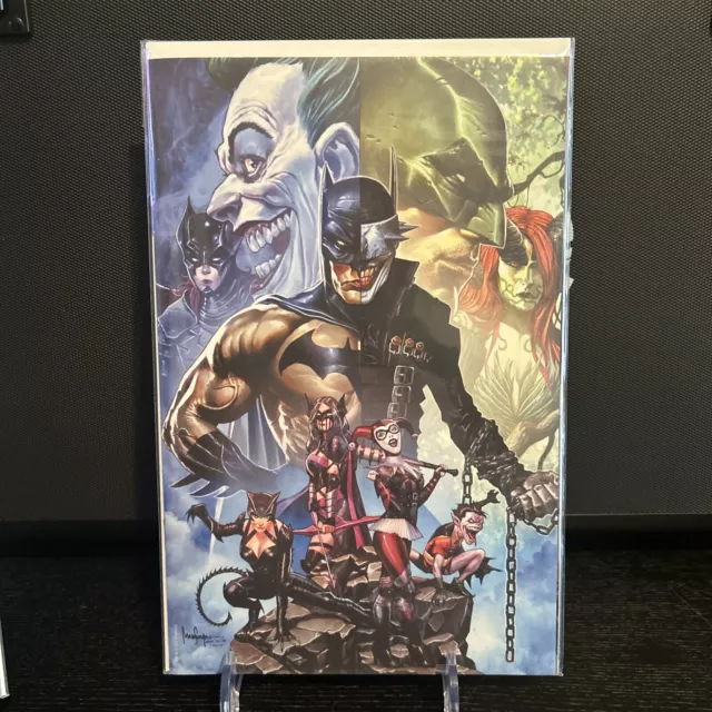 The Batman Who Laughs #6 Mico Suayan  Exclusive Virgin And Trade Variant Set DC 3