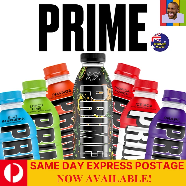 PRIME HYDRATION DRINK KSI Logan Paul BCAA Gaming Sports Boxing UFC Free