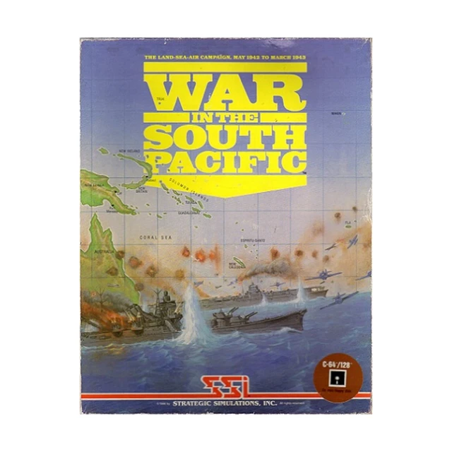 SSI Computer Wargame War in the South Pacific Fair