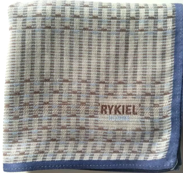 Used Handkerchief Vintage Classic Pocket Square Cotton 18" Hanky Scarf
