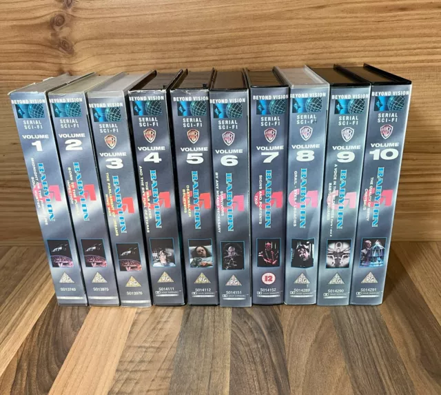 Babylon 5 VHS Vol 1-32 & Pilot Episode Warner Brothers