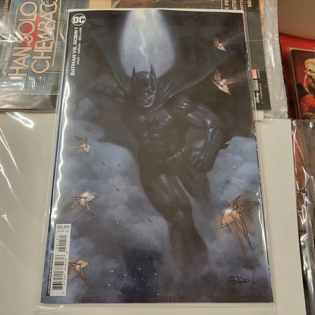 Batman Vs. Robin #1 (2022)- 1:25 Lucio Parillo Cardstock Variant- Mark Waid