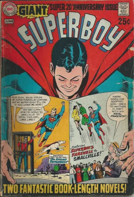 Superboy; Enemy Superboy; Superboys Farewell to Smallville #156