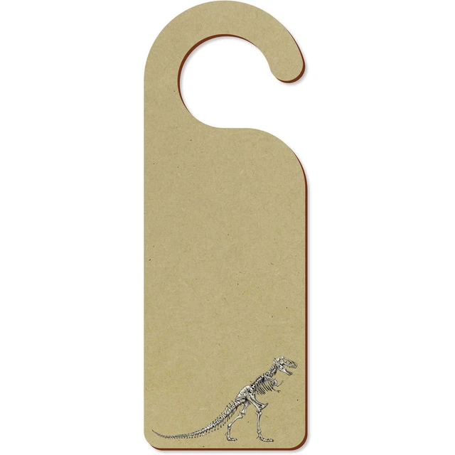 'Esqueleto del Tyrannosaurus' 200 mm x 72 mm Colgador de puerta (DH00034879)