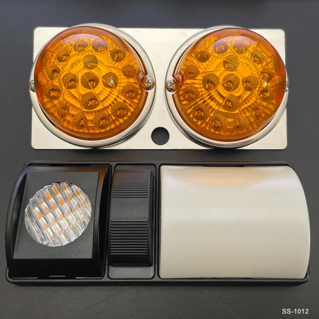JML KENWORTH Eurostyle Map & Dome Light Plate ONLY w/ DUAL Watermelon Holes