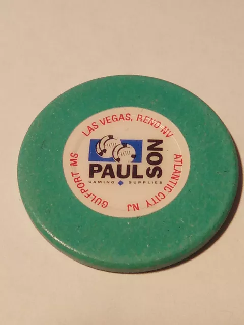 Paul - Son Gaming Supplies Las Vegas, Nv. Chip Great For Any Vintage Collection!