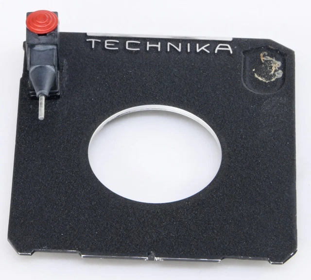 Linhof Genuine Technika IV V #1 Lens Board for 6x9 Roll Film Camera [E