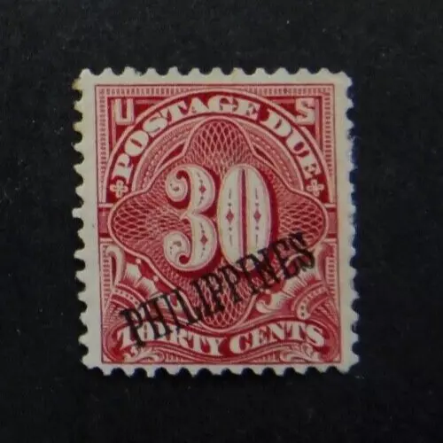 US Possession Stamp 1901 30c Postage Due Philippines J7