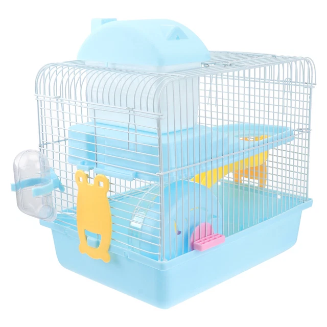 Hamsater Castle Double Wall Water Bottle Rabbit Hutch Outdoor Cage 3