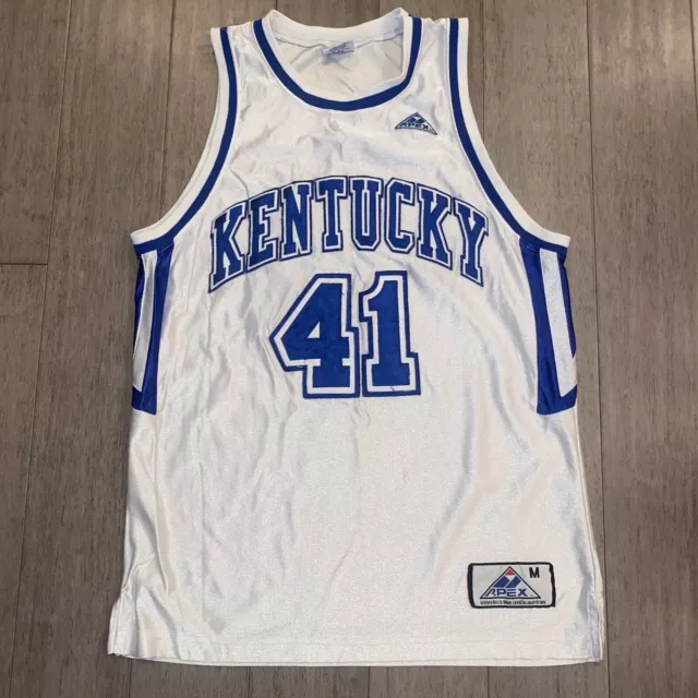 Vintage Converse Kentucky Wildcats NCAA Ron Mercer #33 Basketball Jersey Large
