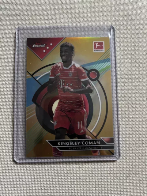 Topps Finest Bundesliga 22/23 Kingsley Coman 26/50 FC Bayern München