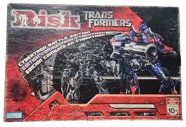 TRANSFORMER RISK ORIGINAL BoardGame CyberTron Battle Edition Parker ...