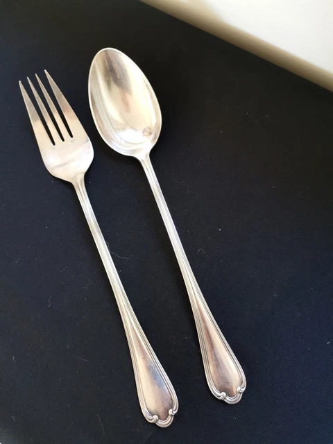 ERCUIS CUILLERE A POTAGE METAL ARGENTE NEUF SOUS BLISTER 20 CM
