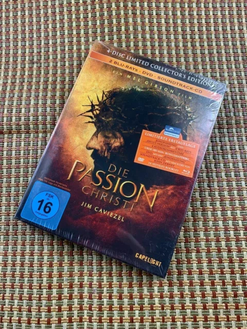 The Passion Of The Chris Bluray Digibook Limited Collector's Edition ，New/Sealed