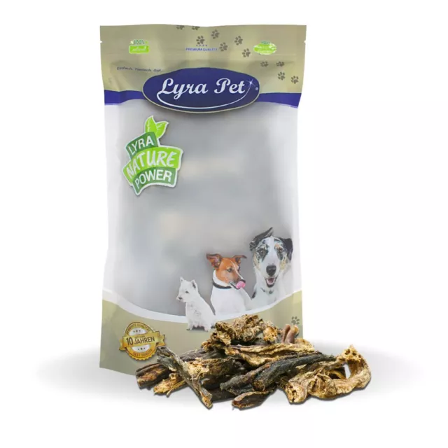 5 kg Rinderdörrfleisch 5000 g Dörrfleisch Rind Kauartikel Snack Hund Lyra Pet®