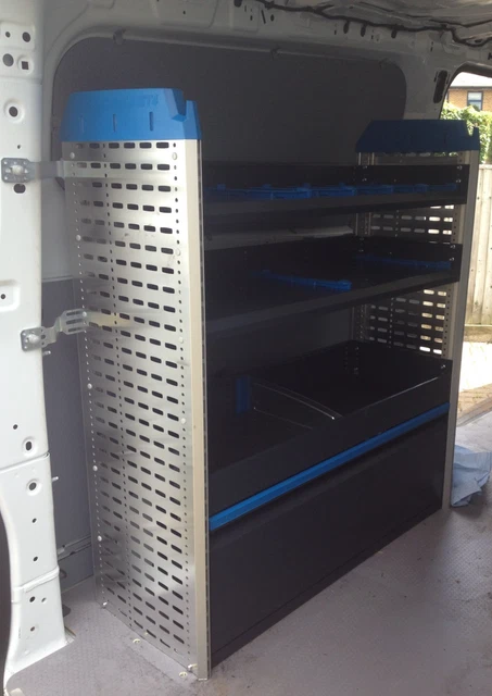 Transit Van Sortimo Racking FORD TRANSIT CUSTOM 2024 VAN RACKING SHELVING SHELVES GLOBELYST 4 ...