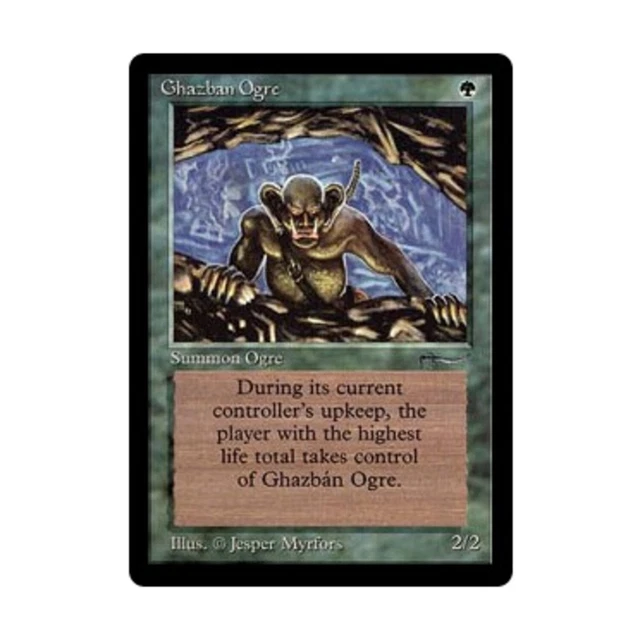WOTC MtG Arabian Nights Ghazban Ogre (C4) VG