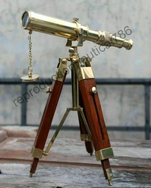 Télescope européen en laiton du début du siècle En vente sur Télescope européen en laiton du début du siècle En vente sur