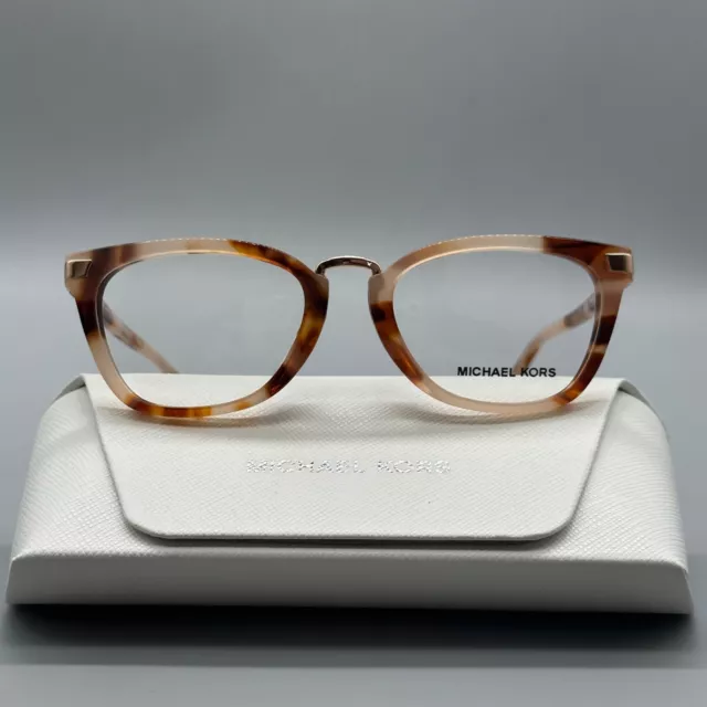 MICHAEL KORS MK4066 (Isla Verde) 3791 Eyeglasses 50-18-140mm - Milky Coral Tort