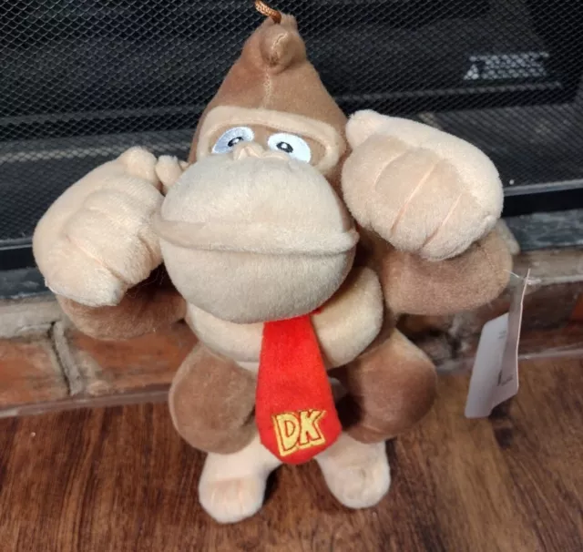 NWT Super Mario Brothers Official Nintendo Plush 10-inch Donkey Kong