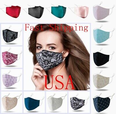 Fashion Face Mask Breathable Cloth Mouth Cover Reusable Washable Covering Unisex