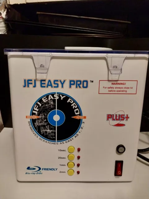 JFJ Easy Pro  PLUS + CD/ DVD/ Video Game Disc Repair Machine