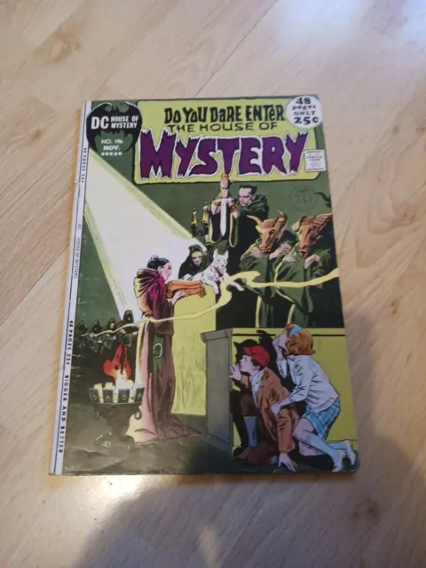 House of Mystery #196. DC Comics. Bronze Age horror. Neal Adams. Alex Toth. 1971