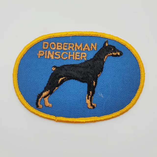 Patch Doberman Pinscher Dog Breed Embroidered