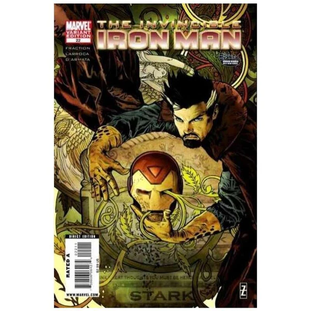 Invincible Iron Man (2008 series) #22 Variant in NM condition. Marvel comics [t,