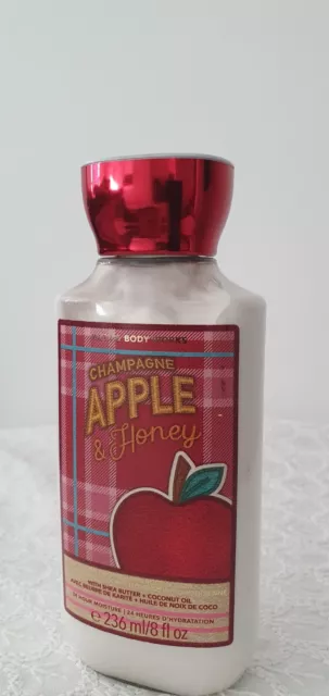 Bath and Body Works BBW Body LOTION 236ml CHAMPAGNE APPLE AND HONEY