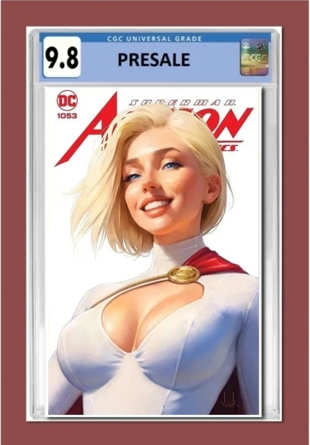 Action Comics #1053 CGC 9.8 Graded PREORDER Will Jack Power Girl Variant DC 2023