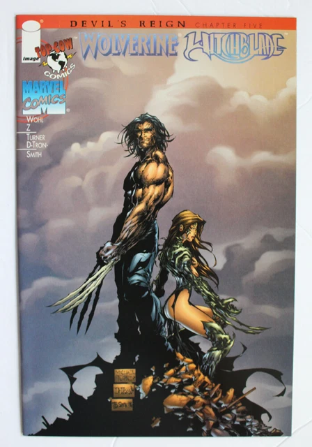 Top Cow Image WITCHBLADE / WOLVERINE  Devil's Reign Chapter 5 Comic Book!