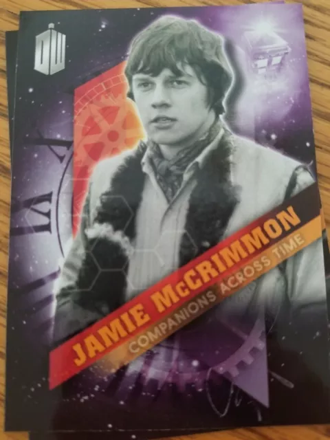 2016 Topps Doctor Who Timeless #9 Jamie McCrimmon Companions Across Time