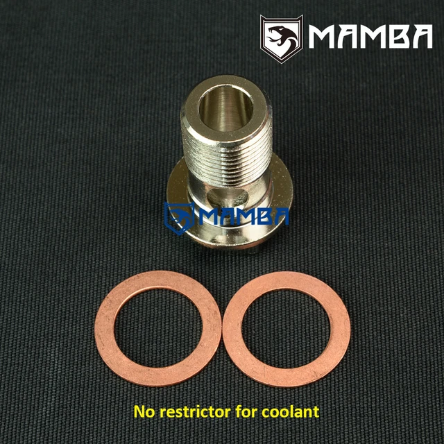 MAMBA Turbo Water Coolant Banjo Bolt & Washer Garrett GT3788R GT4088R GT4094R