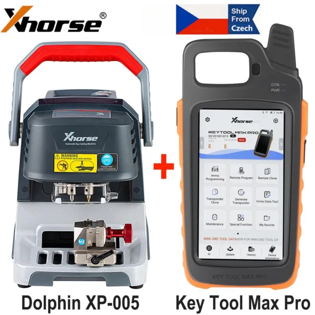 Xhorse Condor Dolphin XP005 XP-005 Automatic Machine & VVDI Key Tool Max Pro DHL