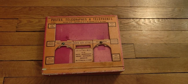 Ancienne Boîte De Jeu Mon Village – Années 40/50 – Construction Vintage
