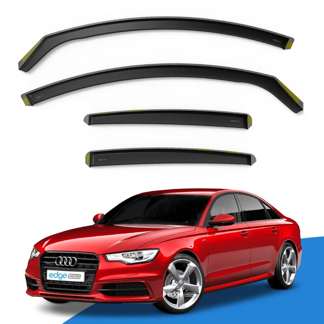 AUDI A6 C7 20112018 4 Door Saloon Wind Deflectors 4pc Edgevisors