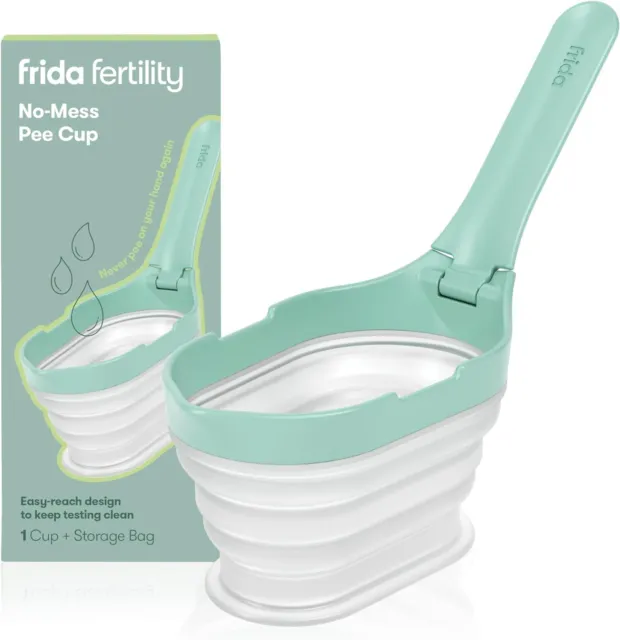 Frida Fertility No Mess Pee Cup - Re-useable, Portable Urine Cup - Free Postage