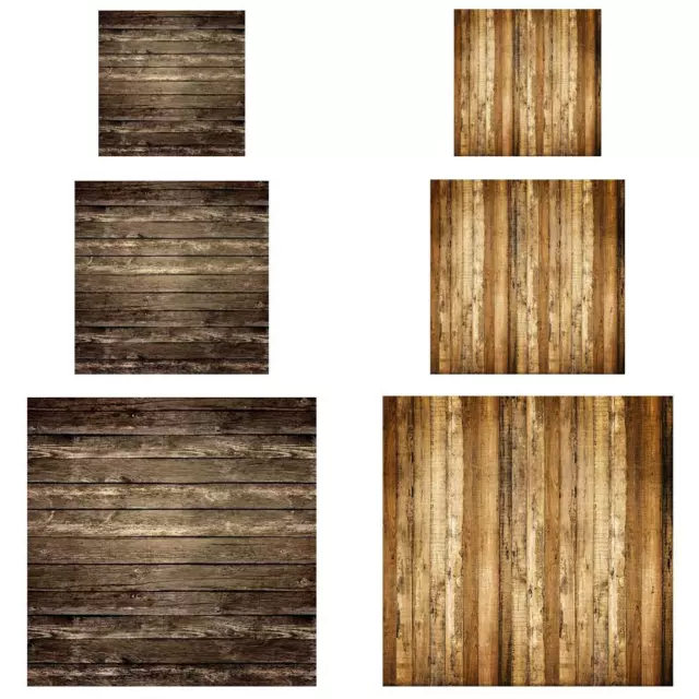 Retro Wooden Planks Photography Background Cloth Backdrop Photographic Props