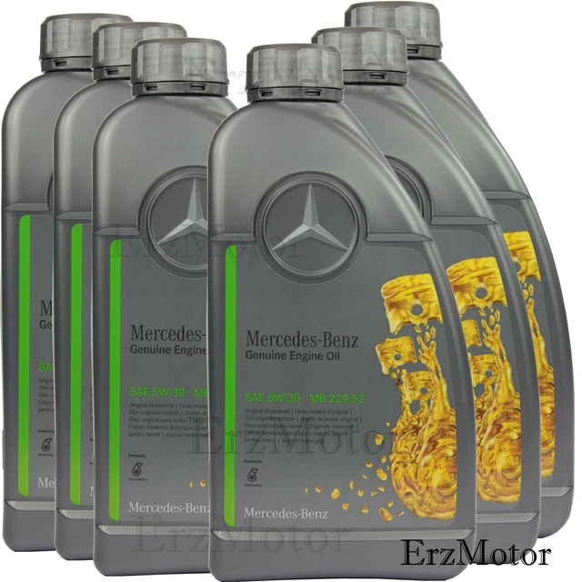 6 LITER ORIGINAL MERCEDES BENZ SYNTETISCHES MOTOROEL Low SAPS 5W30 MB