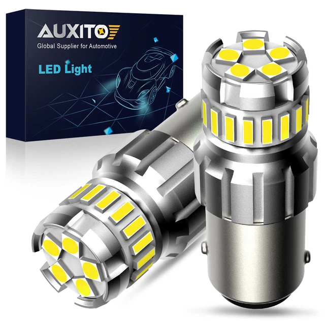 2/4/6X 1156 White LED Turn Signal Light Bulbs Backup Reverse Lamp Canbus Free